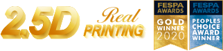 2.5D Real Printing